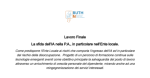 La sfida dell’IA nella P.A., in particolare nell’Ente locale.